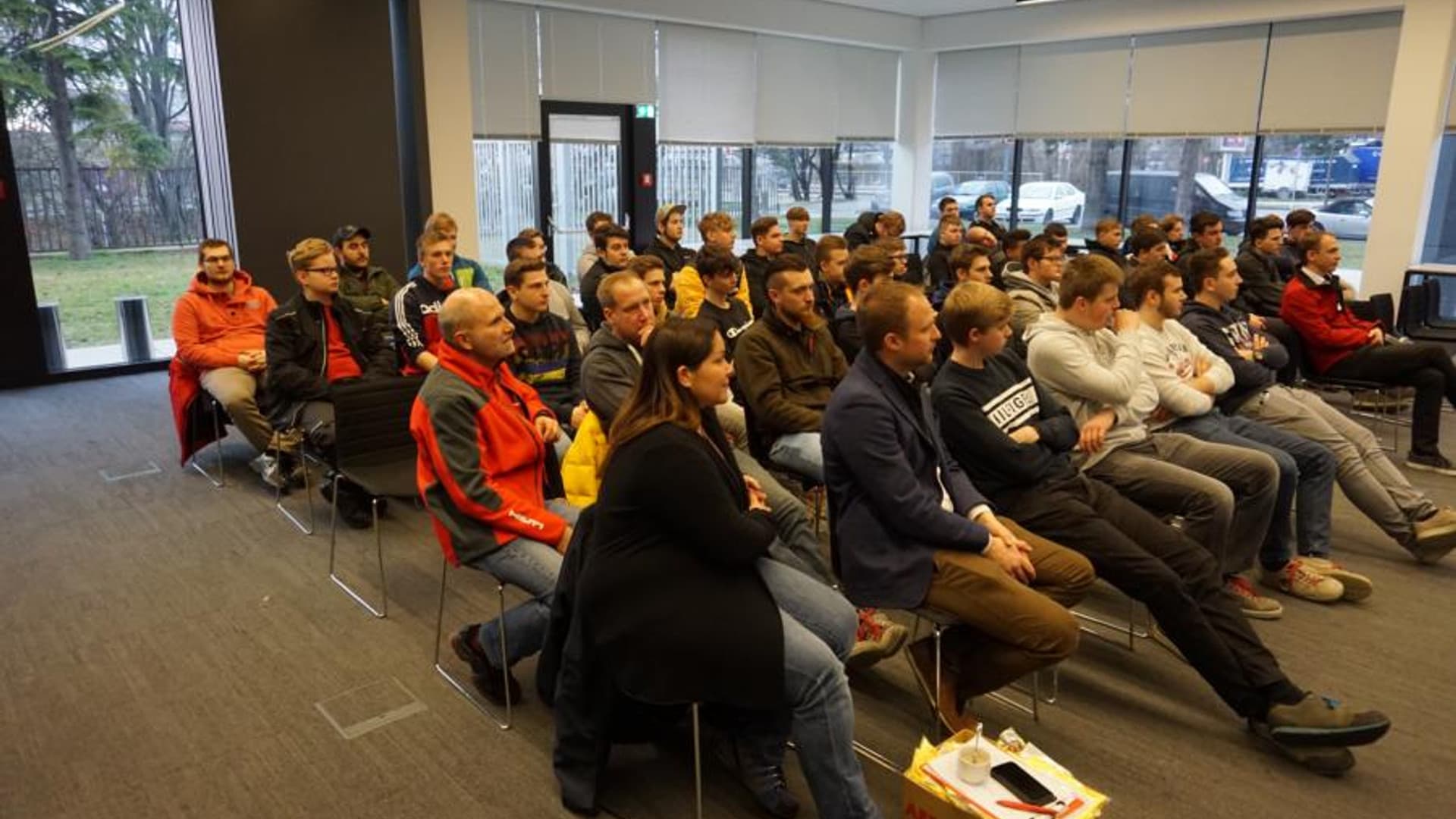 Our apprentices at the Hilti headquarters