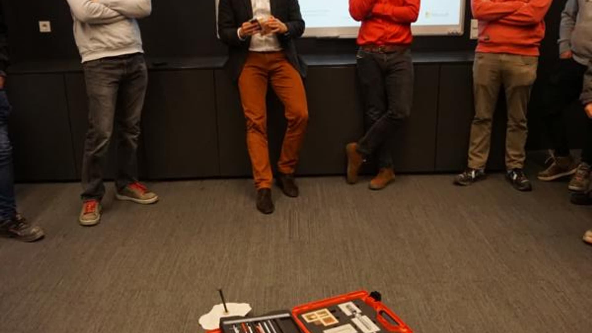Our apprentices at the Hilti headquarters