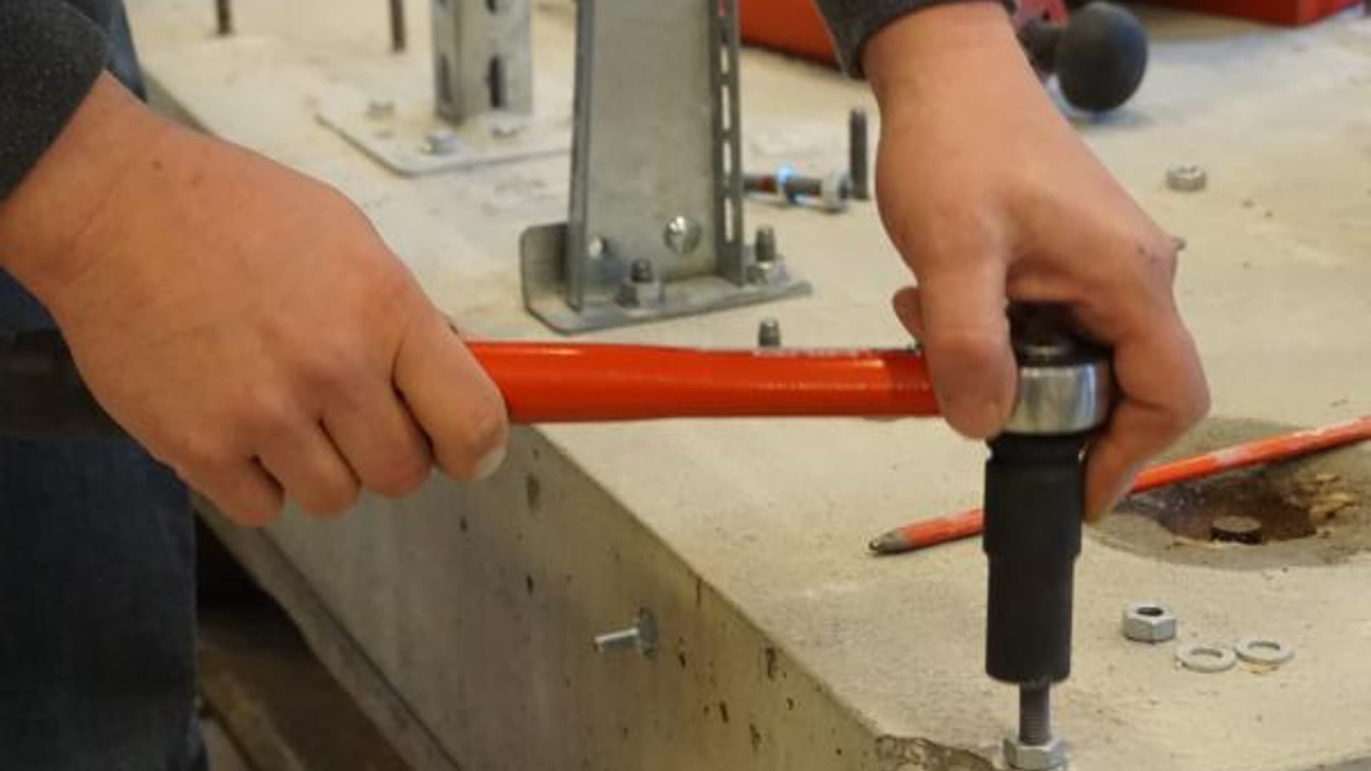 Our apprentices at the Hilti headquarters