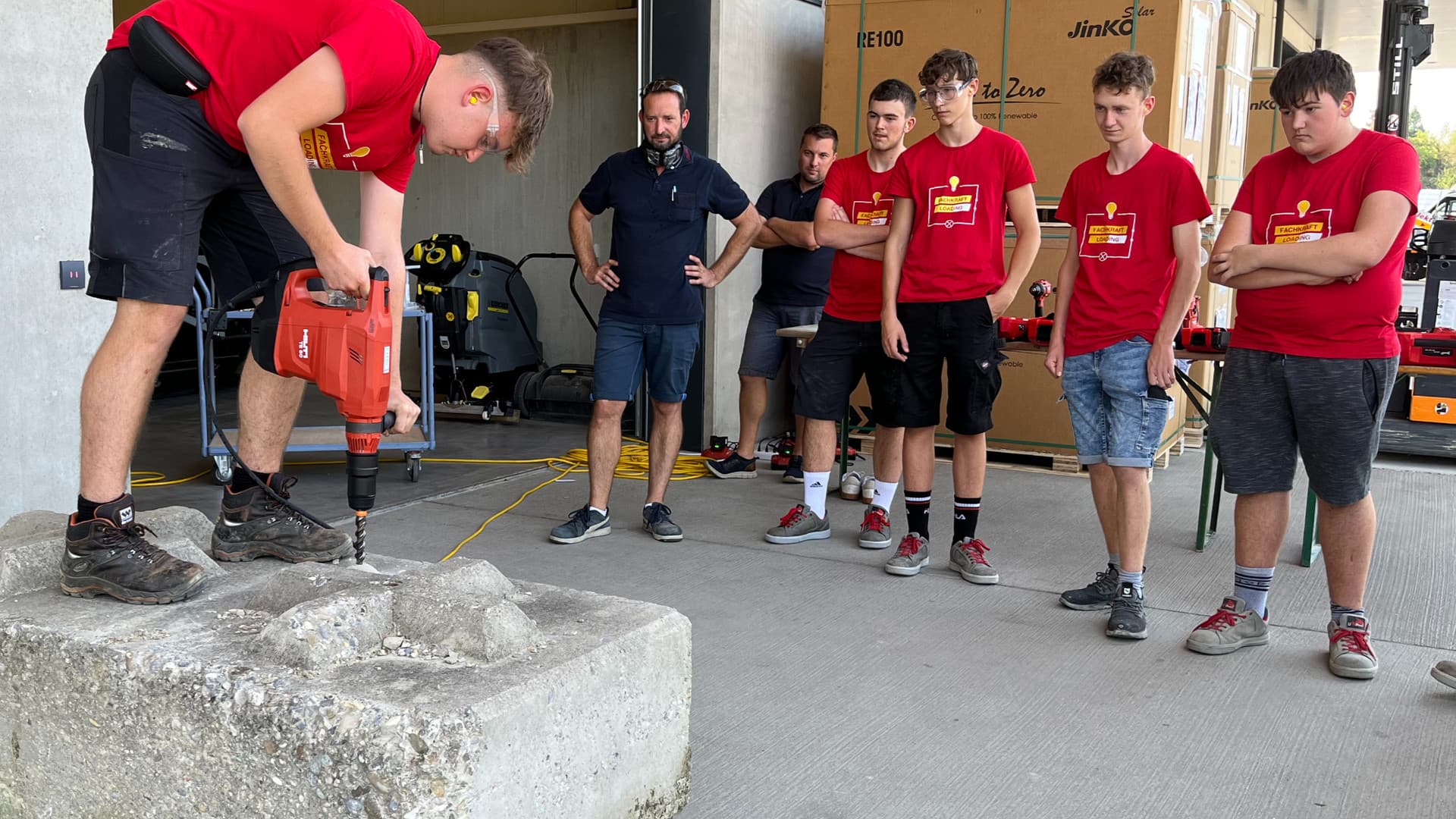 Getting fit for the future during apprentice week