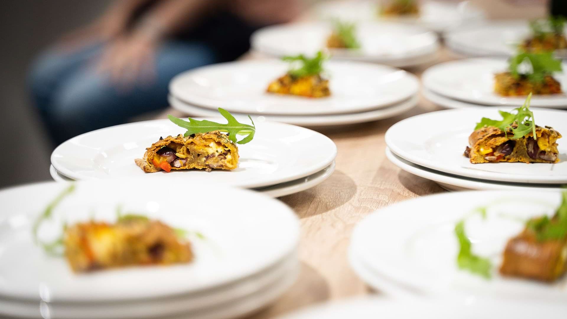 Live cooking show with the "Ernährerei"