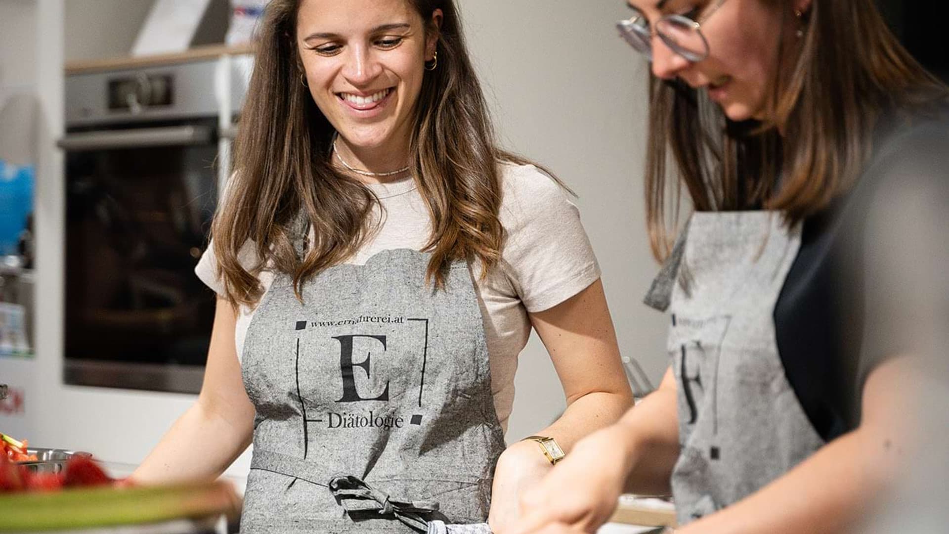 Live cooking show with the "Ernährerei"