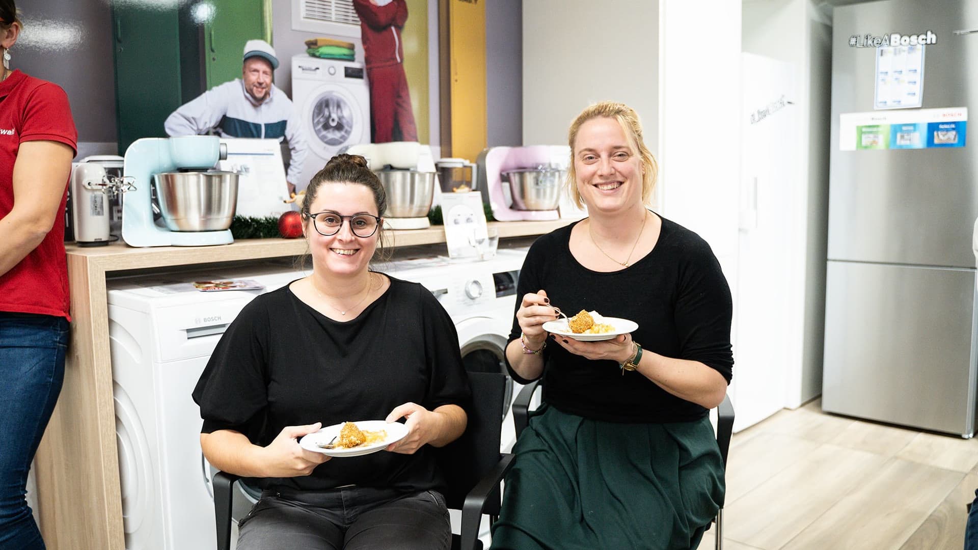 Live cooking show with the "Ernährerei"