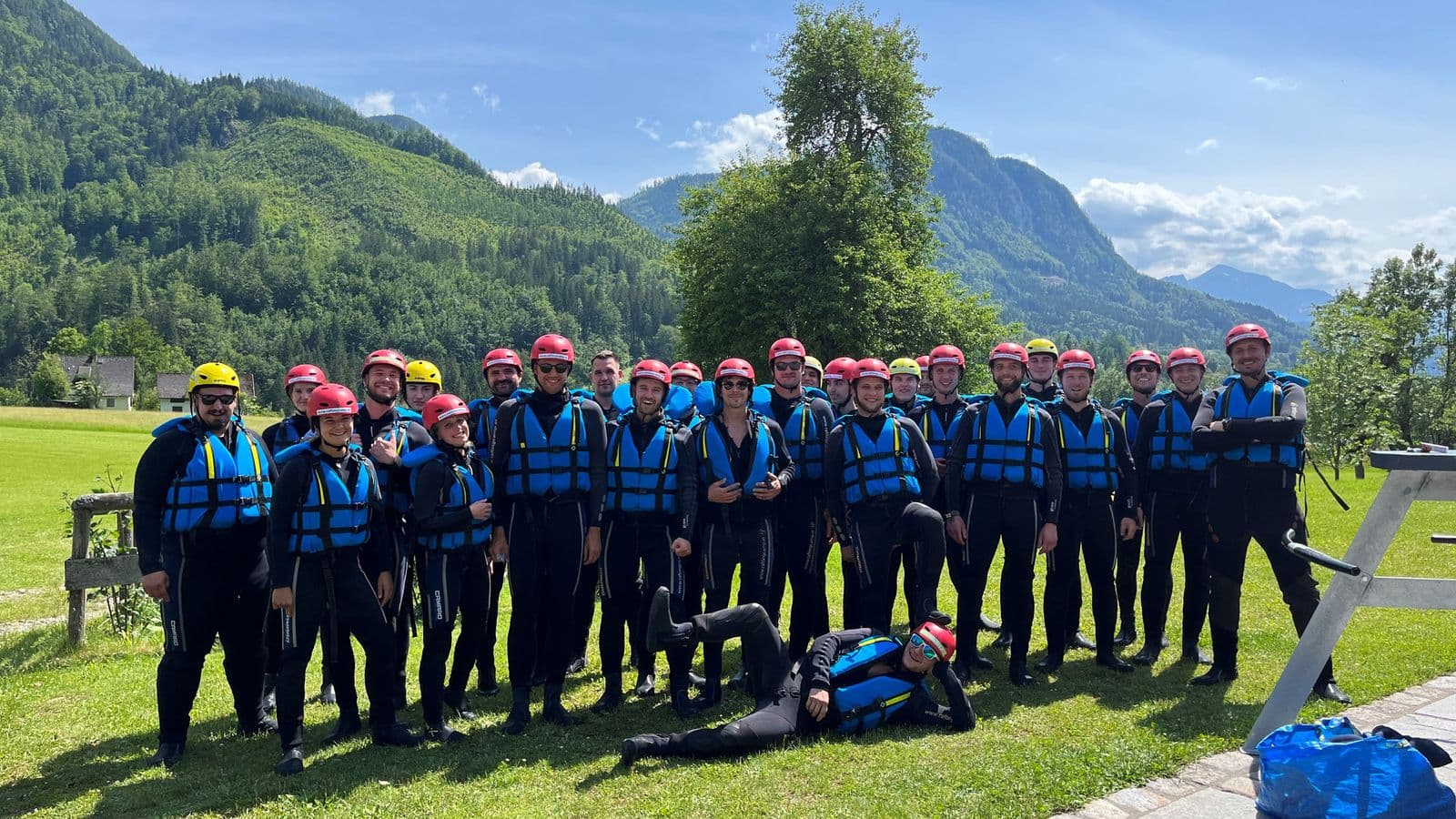 Fitters' outing 2022 – whitewater rafting