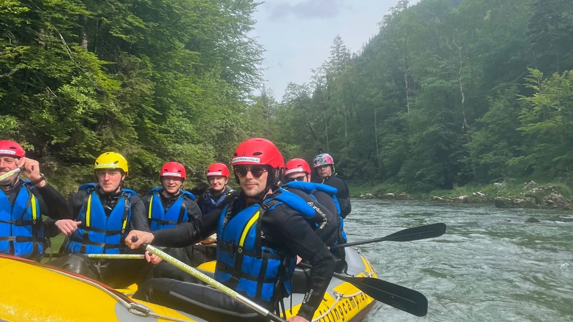 Fitters' outing 2022 – whitewater rafting