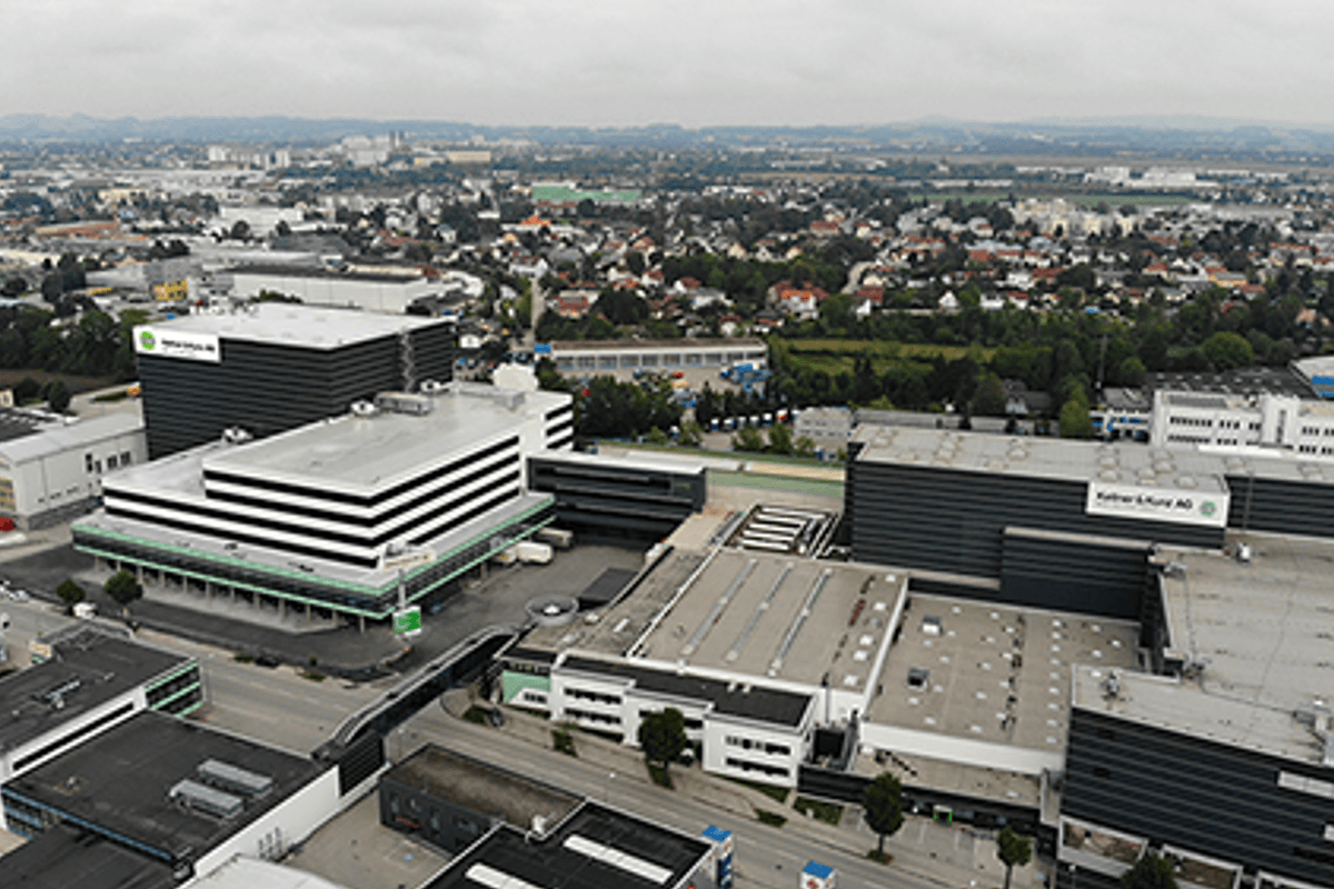 Kellner und Kunz AG, logistics extension