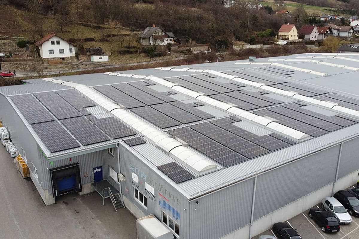 Photovoltaic system at the Sandler printing works - image 2