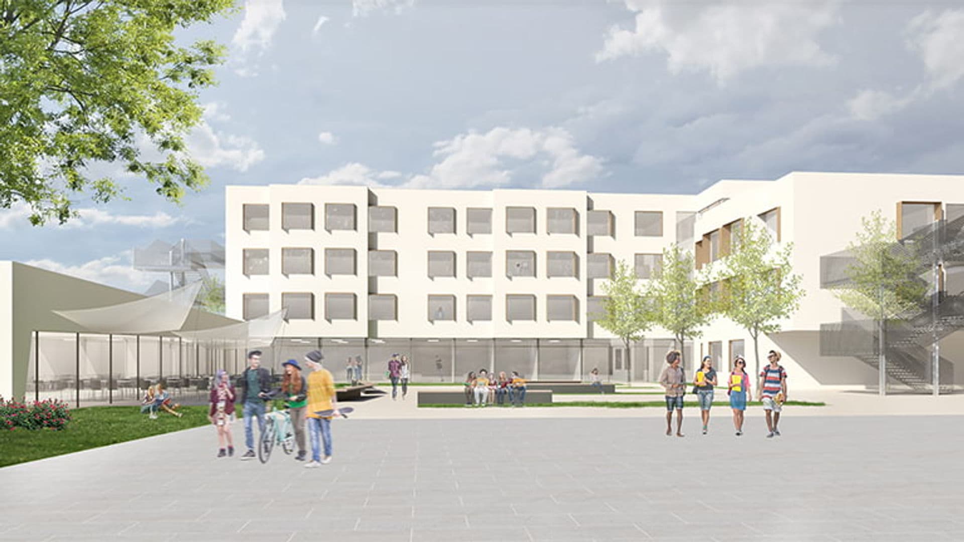 Student residence, Mistelbach vocational school