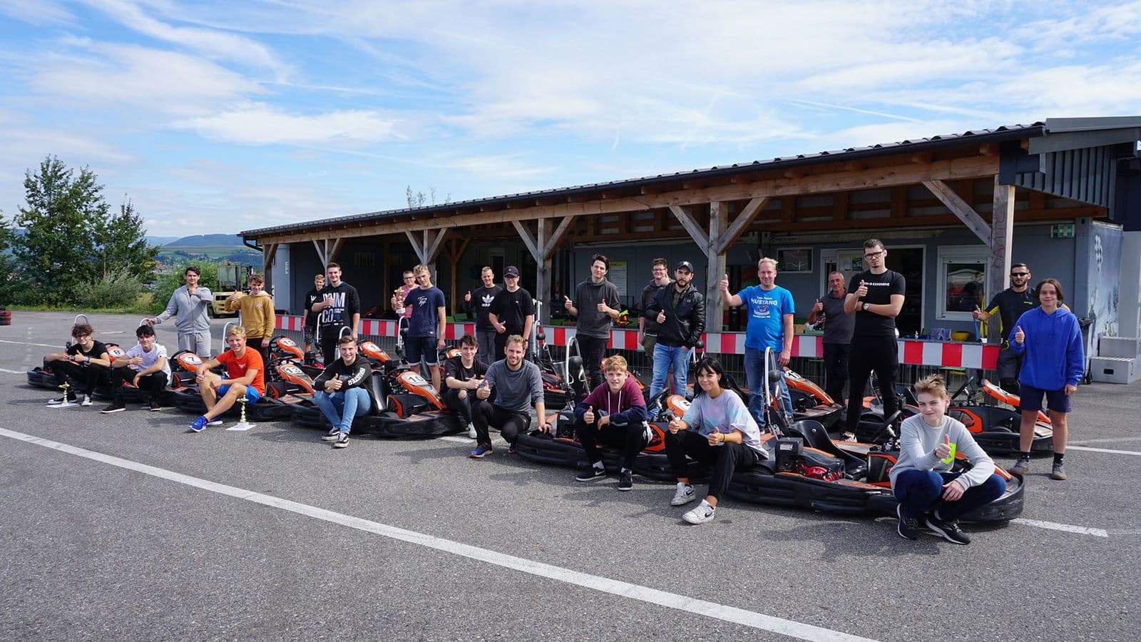 Racing fun for our apprentices