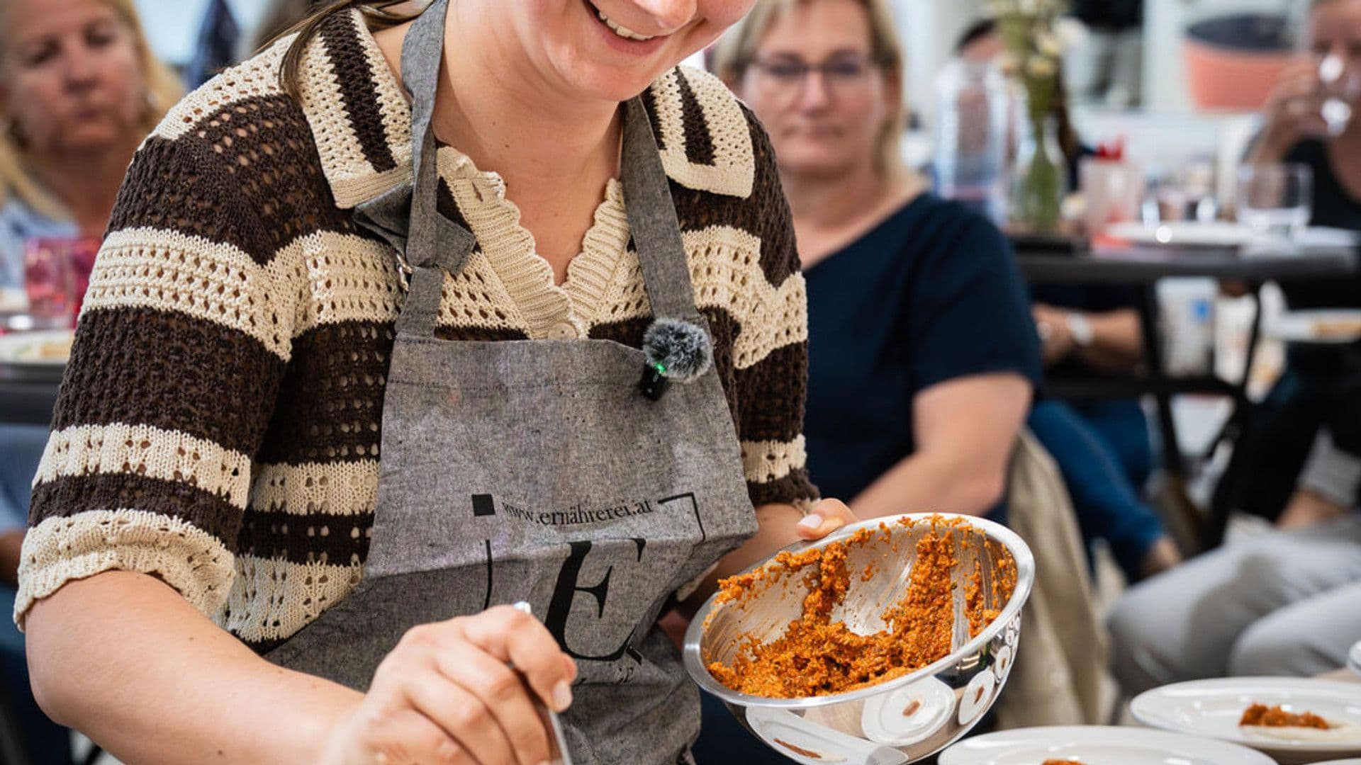 Recipes & photos of our live cooking show