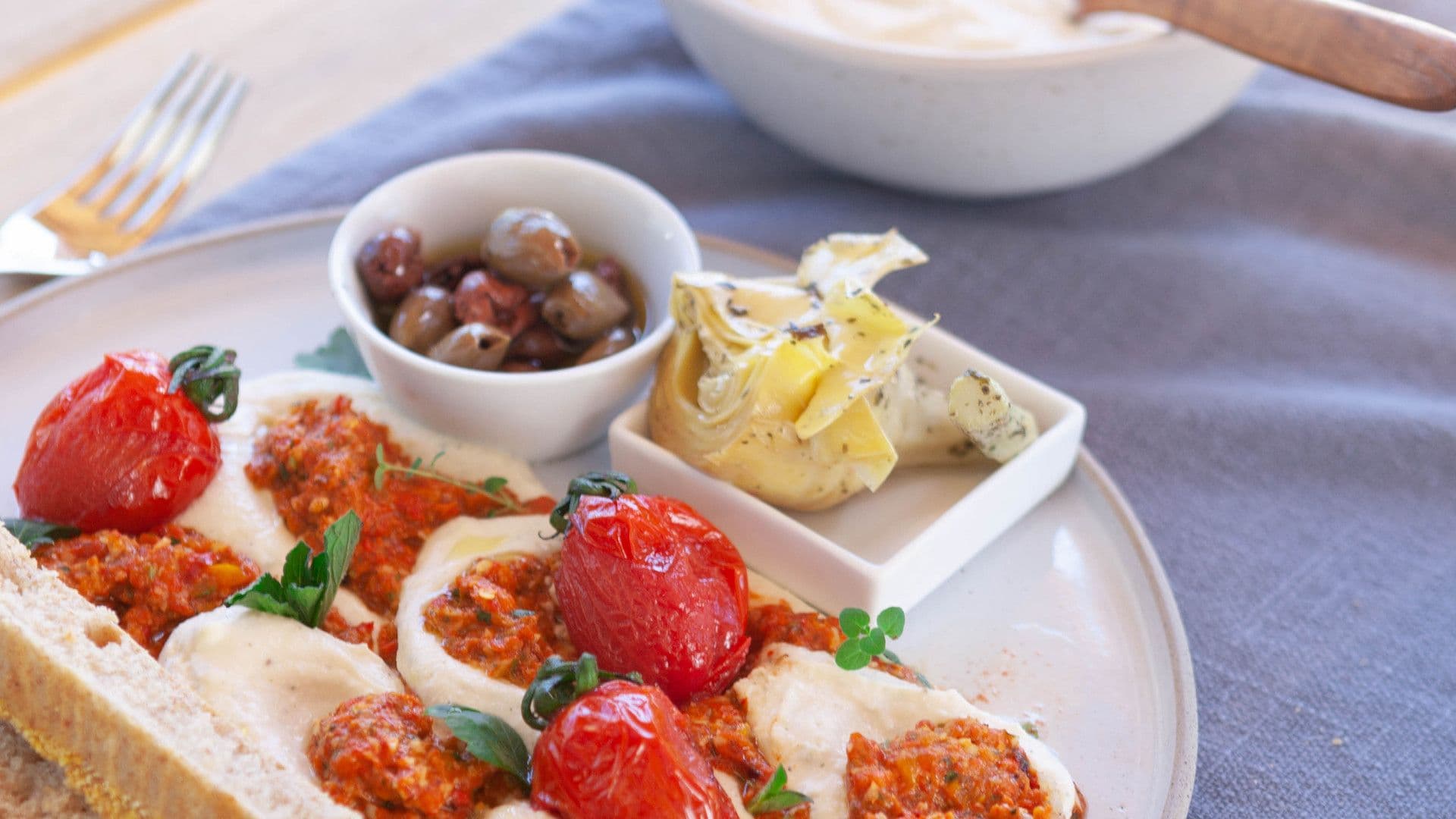 Recipes & photos of our live cooking show