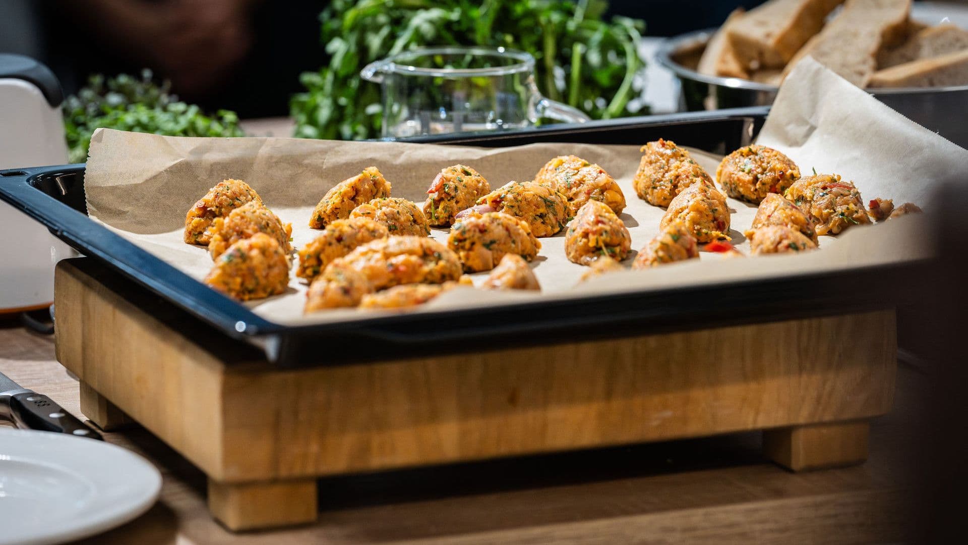 Recipes & photos of our live cooking show