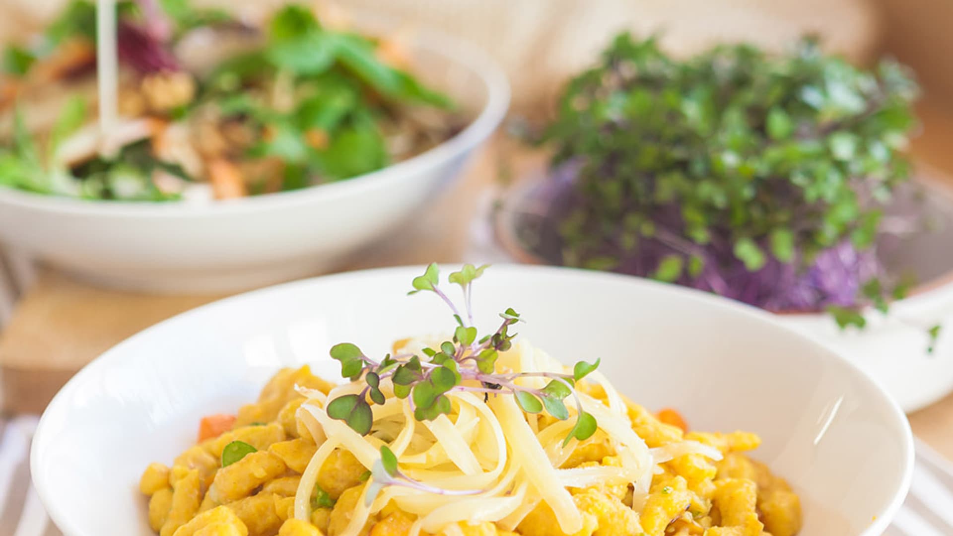Recipes from our live cooking show