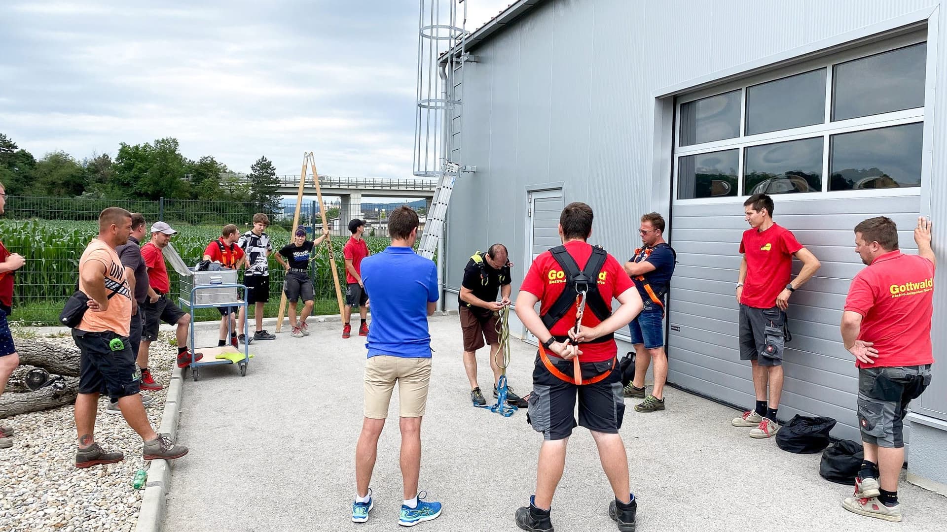 Working-at-height safety training