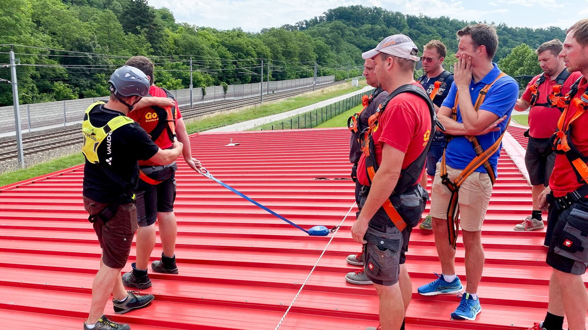 Working-at-height safety training