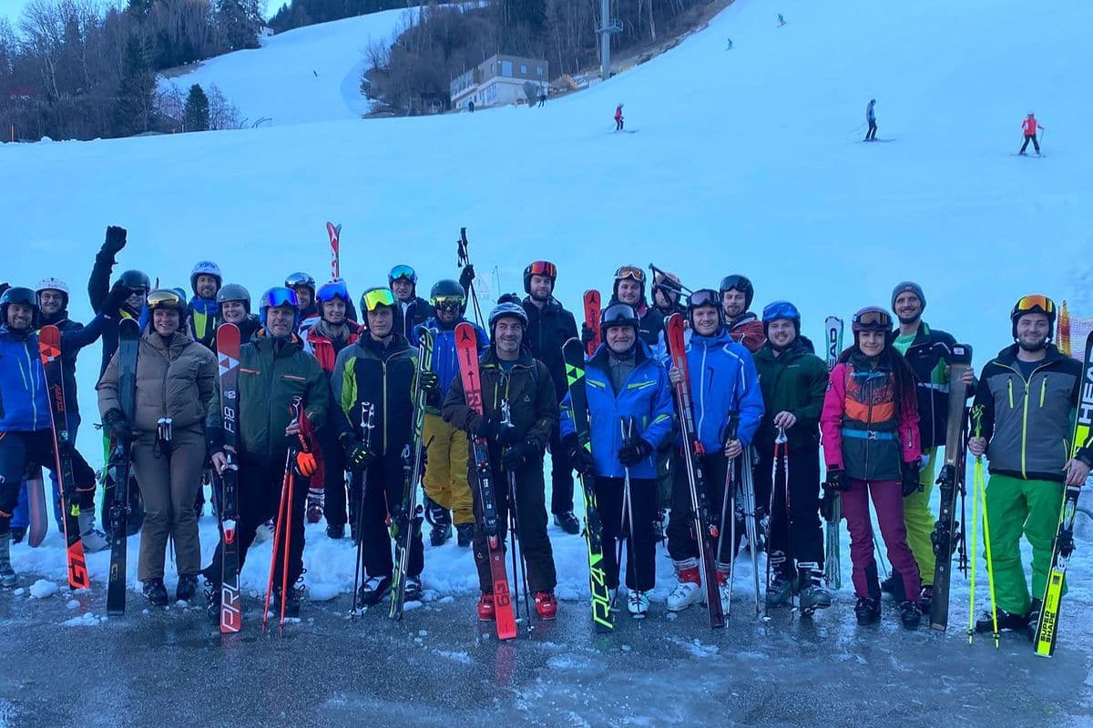 Ski day in Schladming — fun on the slopes, team spirit and good food