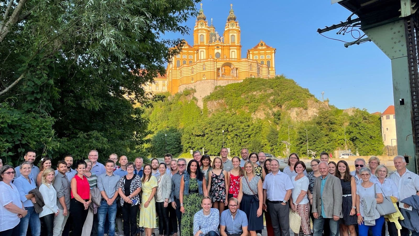 So What?! Great atmosphere at the Melk Summer Games