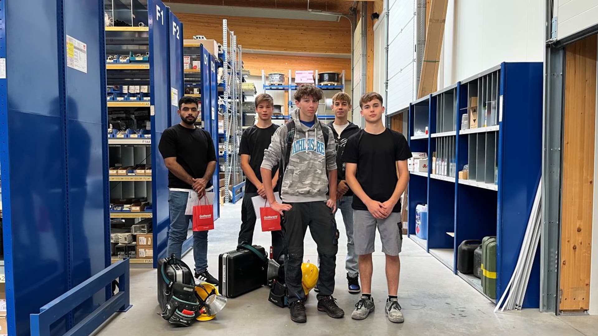 Summer at Gottwald – holiday interns in high demand