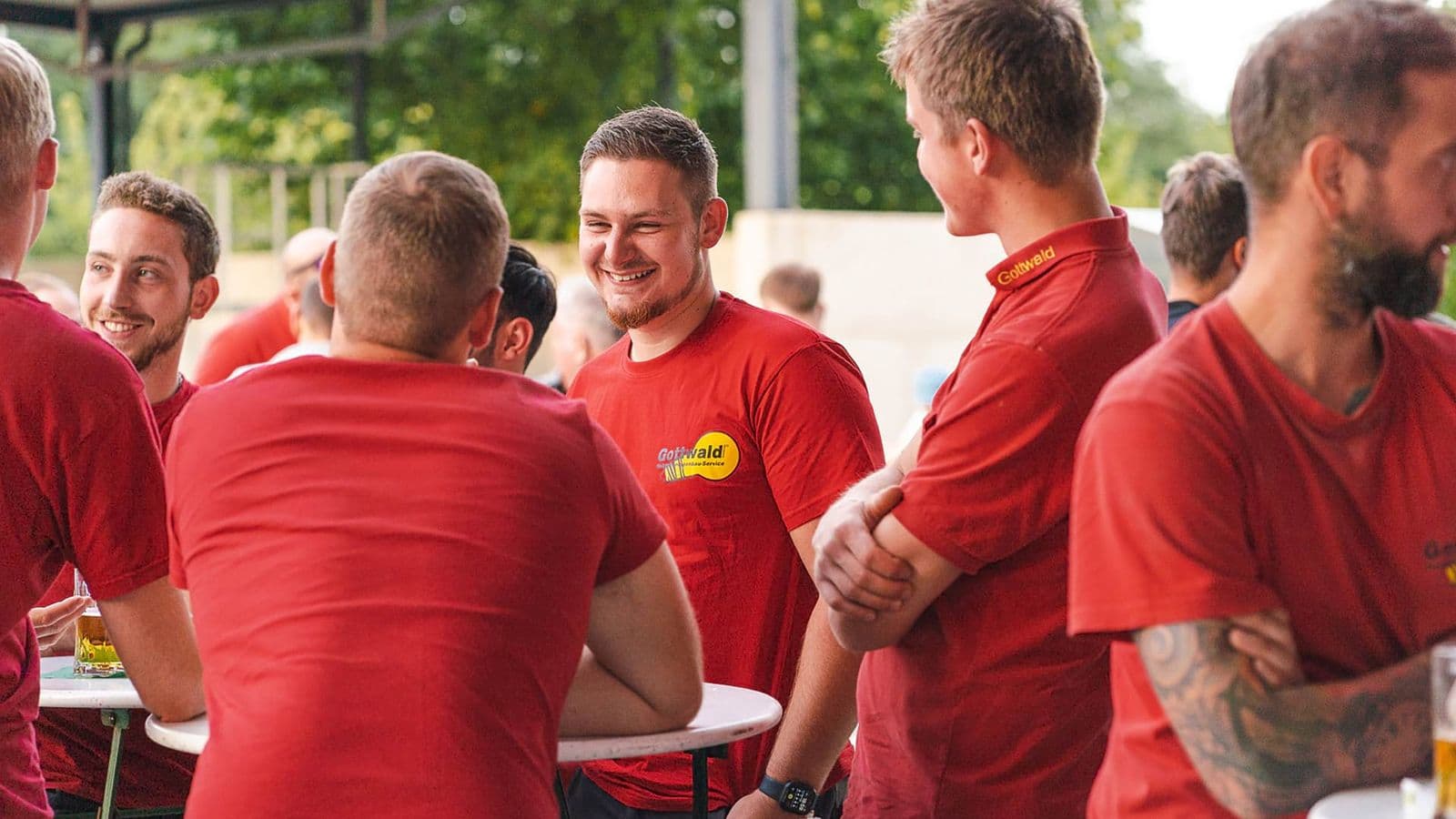 Fun and food at the Gottwald barbecue