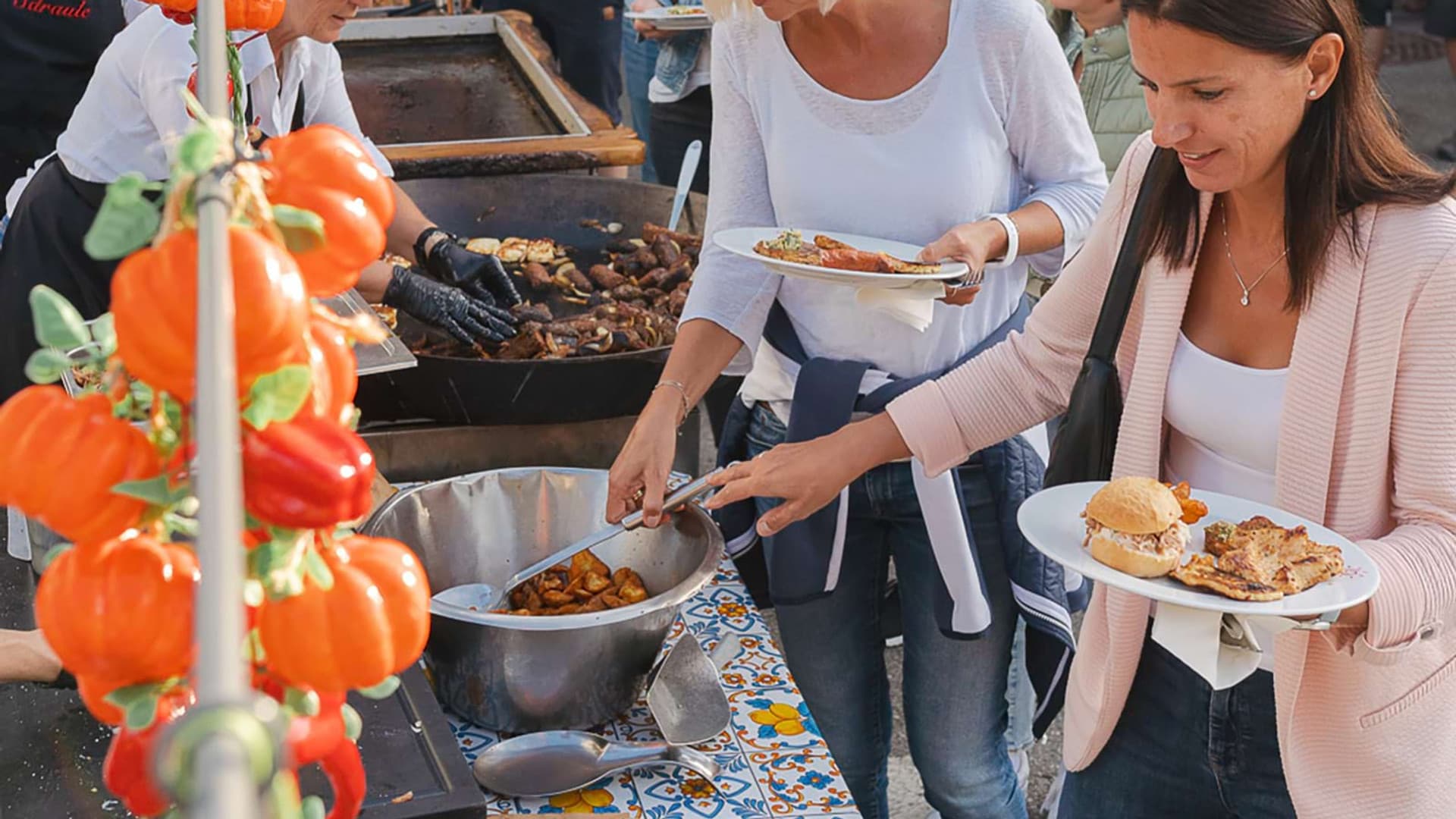 Fun and food at the Gottwald barbecue