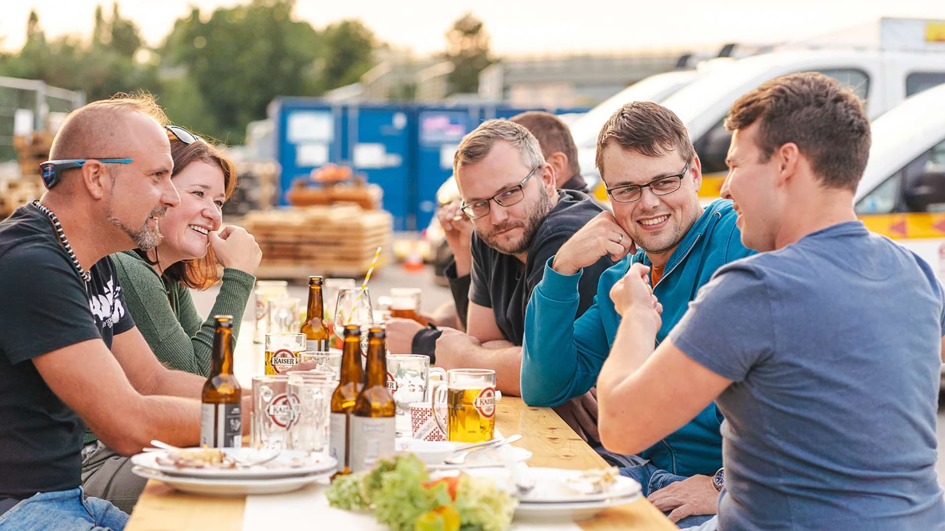 Fun and food at the Gottwald barbecue