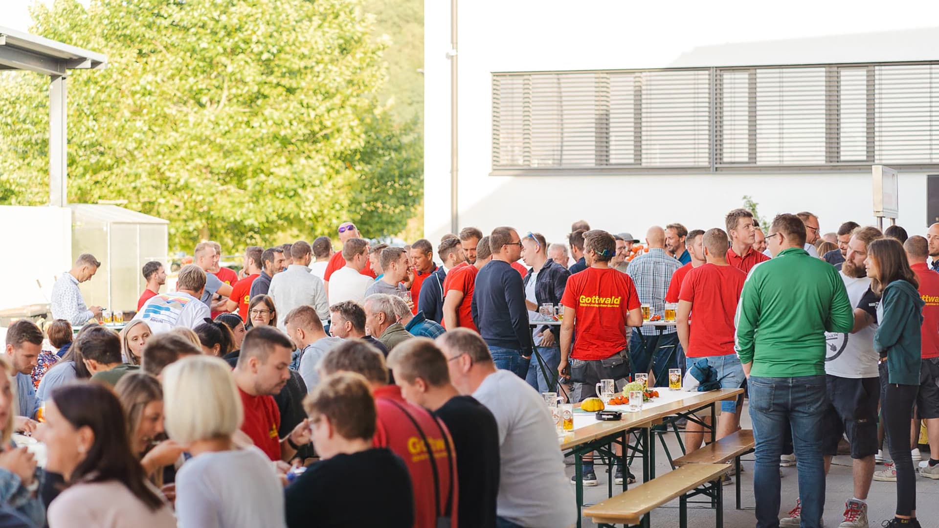 Fun and food at the Gottwald barbecue