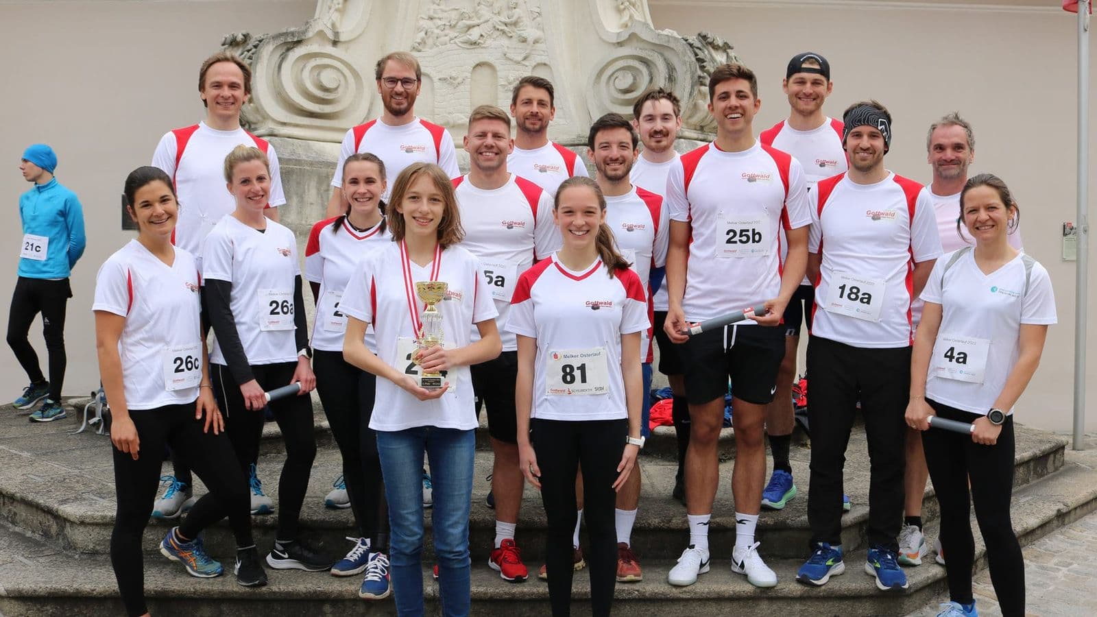 A strong showing at the 38th Melk Easter Run