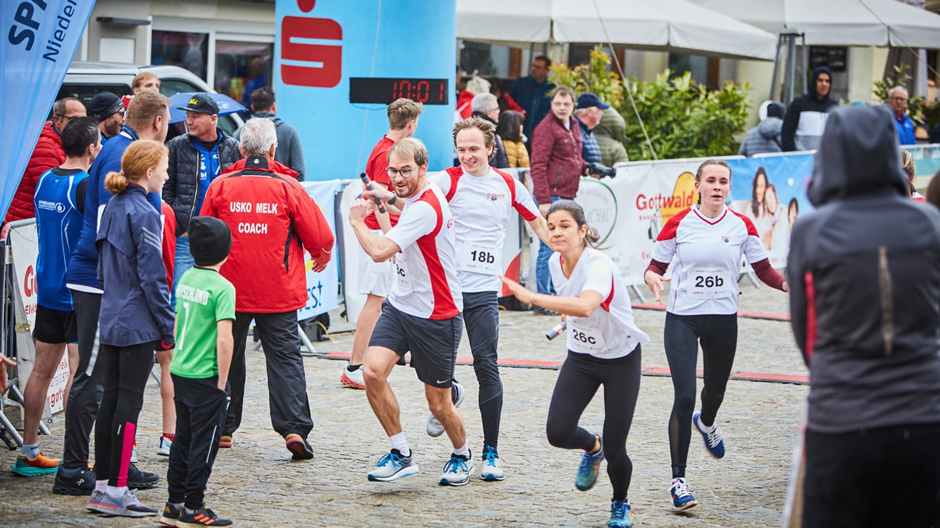 A strong showing at the 38th Melk Easter Run