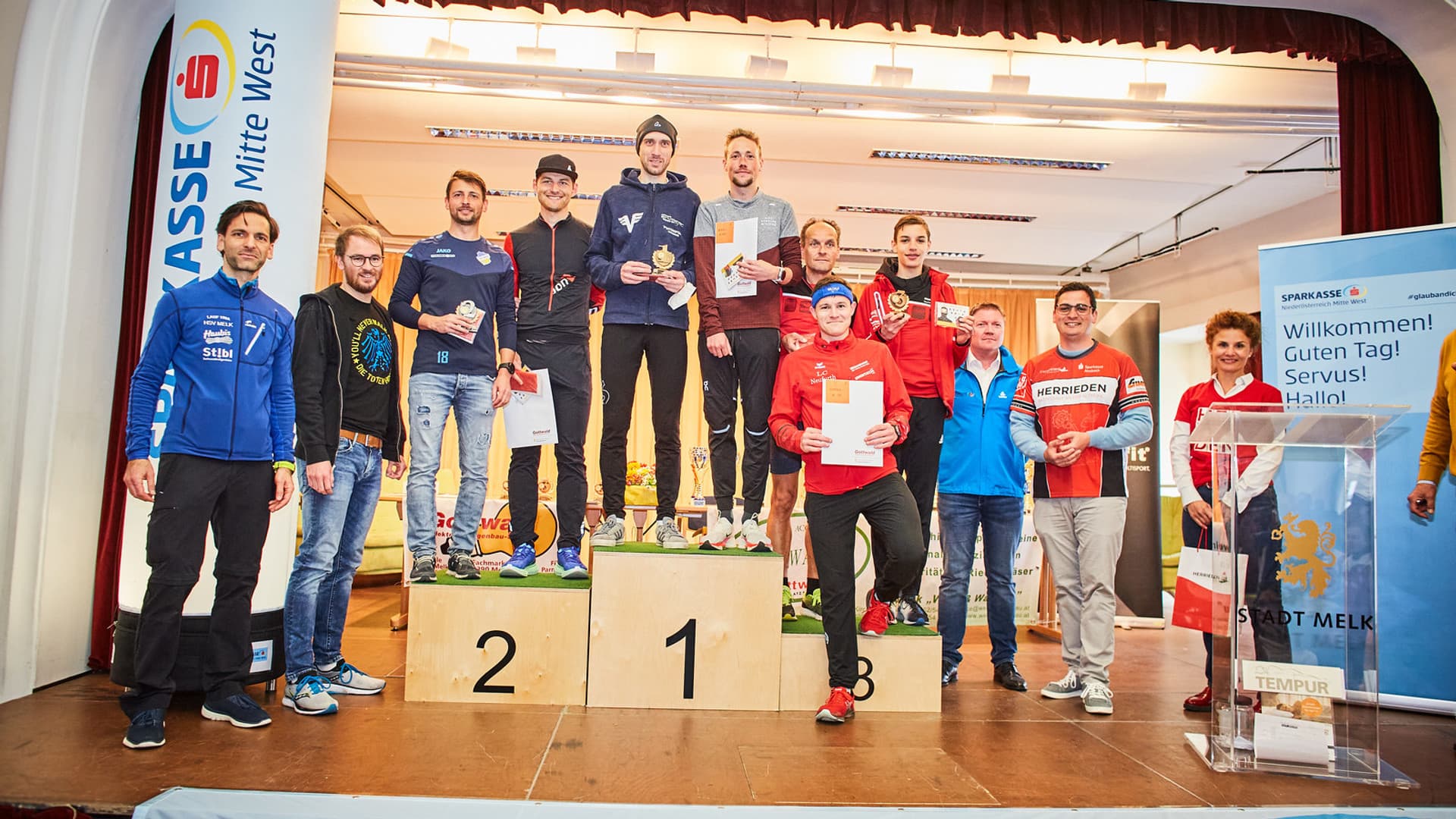 A strong showing at the 38th Melk Easter Run