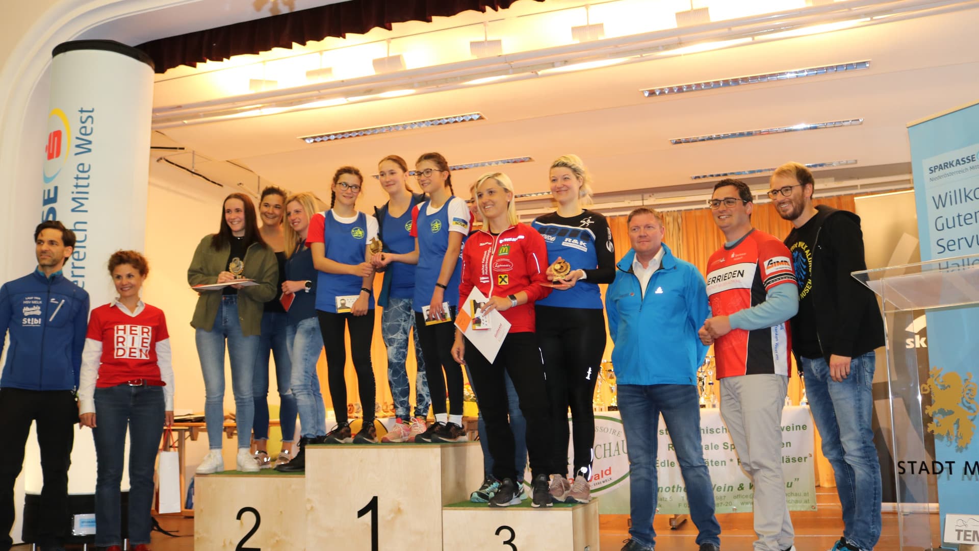 A strong showing at the 38th Melk Easter Run
