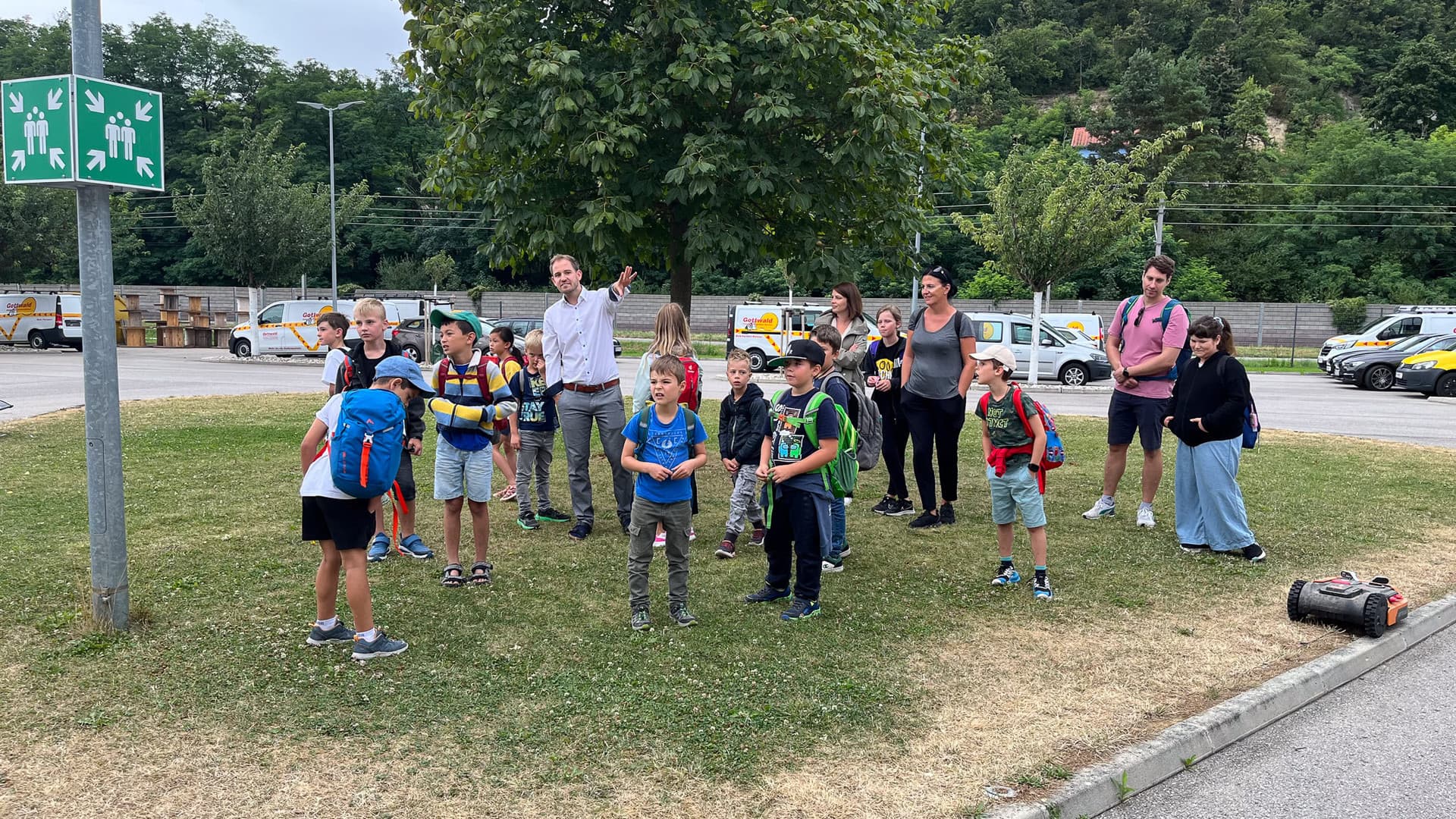 Opening our doors to the children of the Löwenhöhle Melk