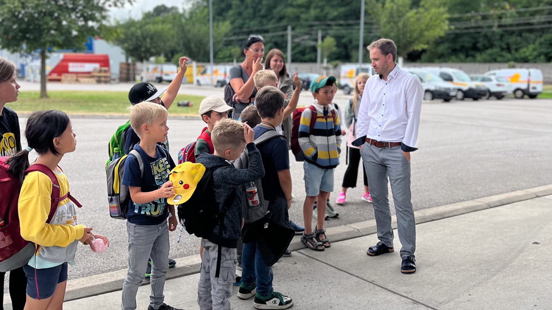 Opening our doors to the children of the Löwenhöhle Melk