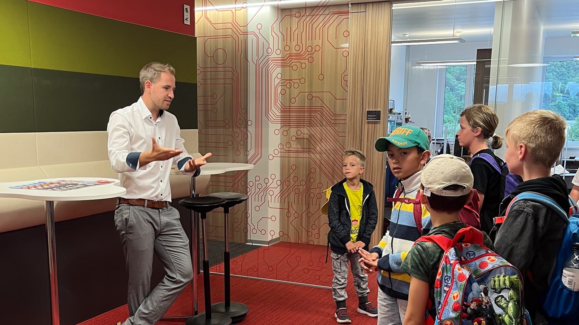 Opening our doors to the children of the Löwenhöhle Melk