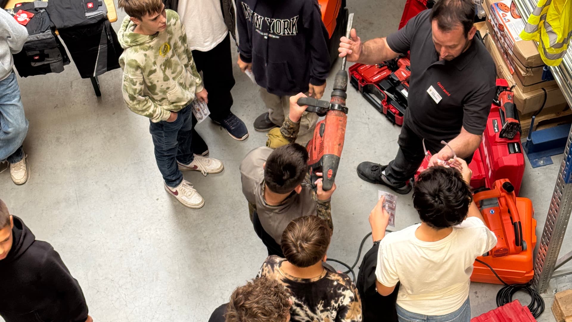 Electrical engineering apprenticeship open day at Gottwald