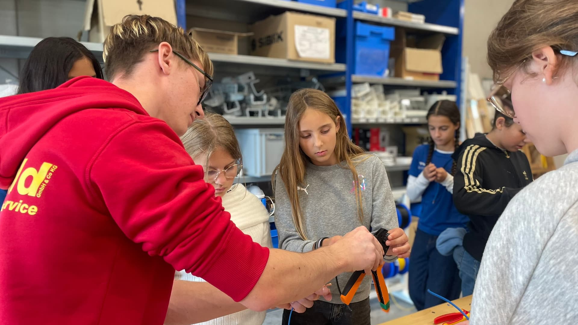 Electrical engineering apprenticeship open day at Gottwald