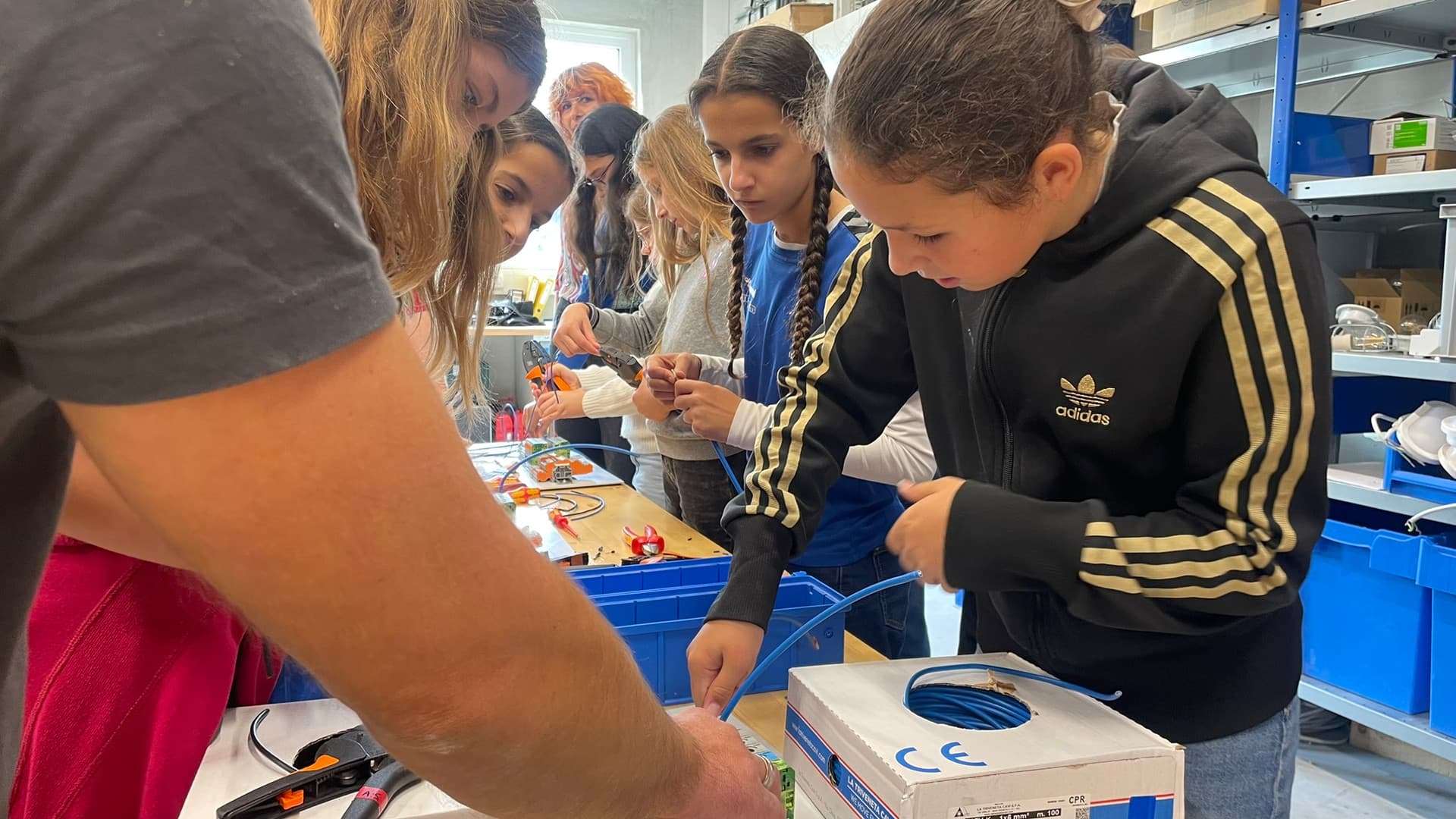 Electrical engineering apprenticeship open day at Gottwald