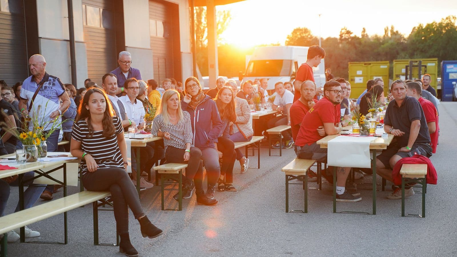 Tolle Stimmung beim Gottwald Sommerfest