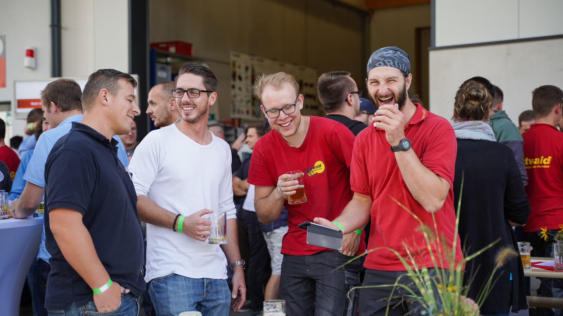 Tolle Stimmung beim Gottwald Sommerfest