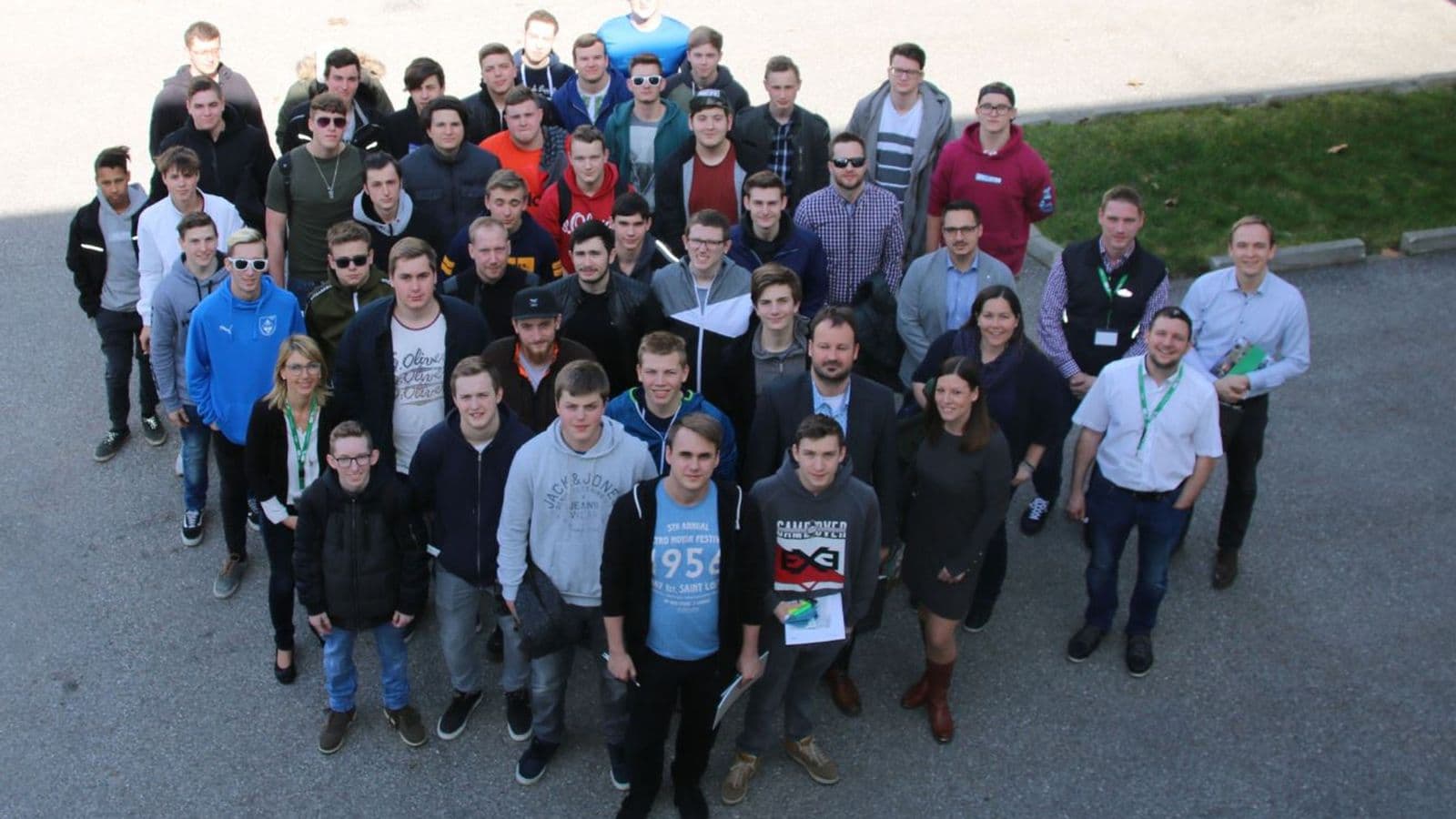 Our apprentices visiting din-Sicherheitstechnik in Linz
