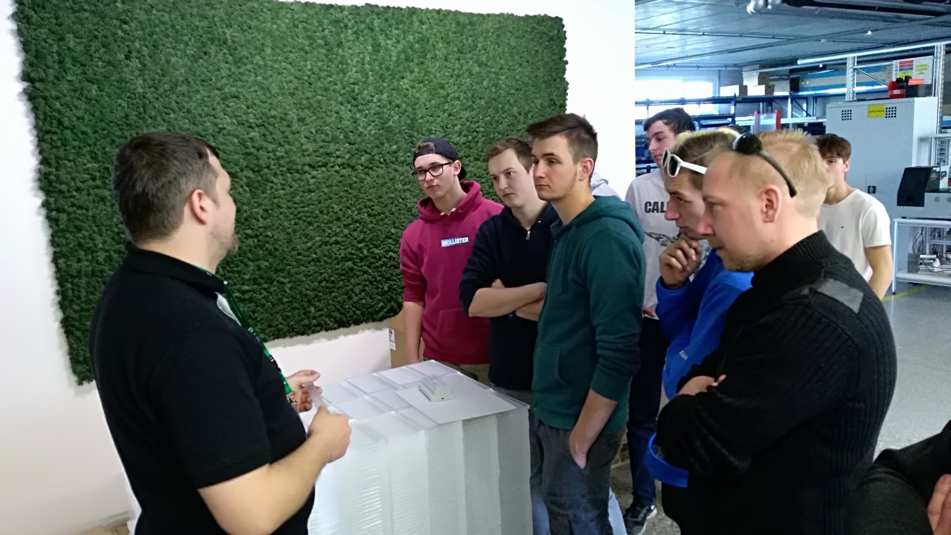 Our apprentices visiting din-Sicherheitstechnik in Linz
