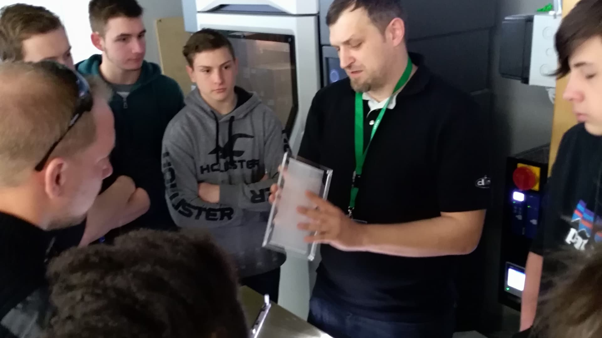 Our apprentices visiting din-Sicherheitstechnik in Linz