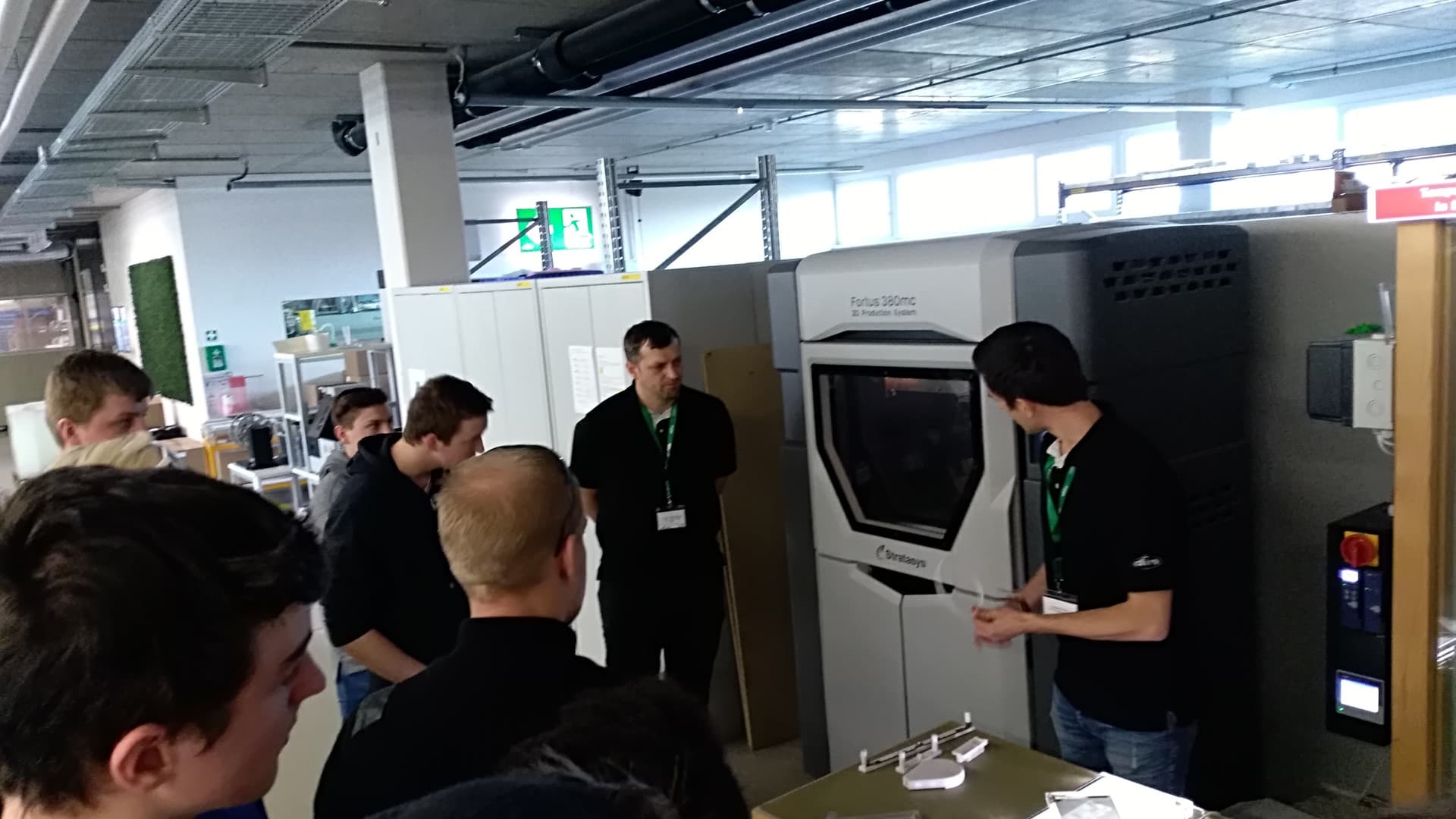 Our apprentices visiting din-Sicherheitstechnik in Linz