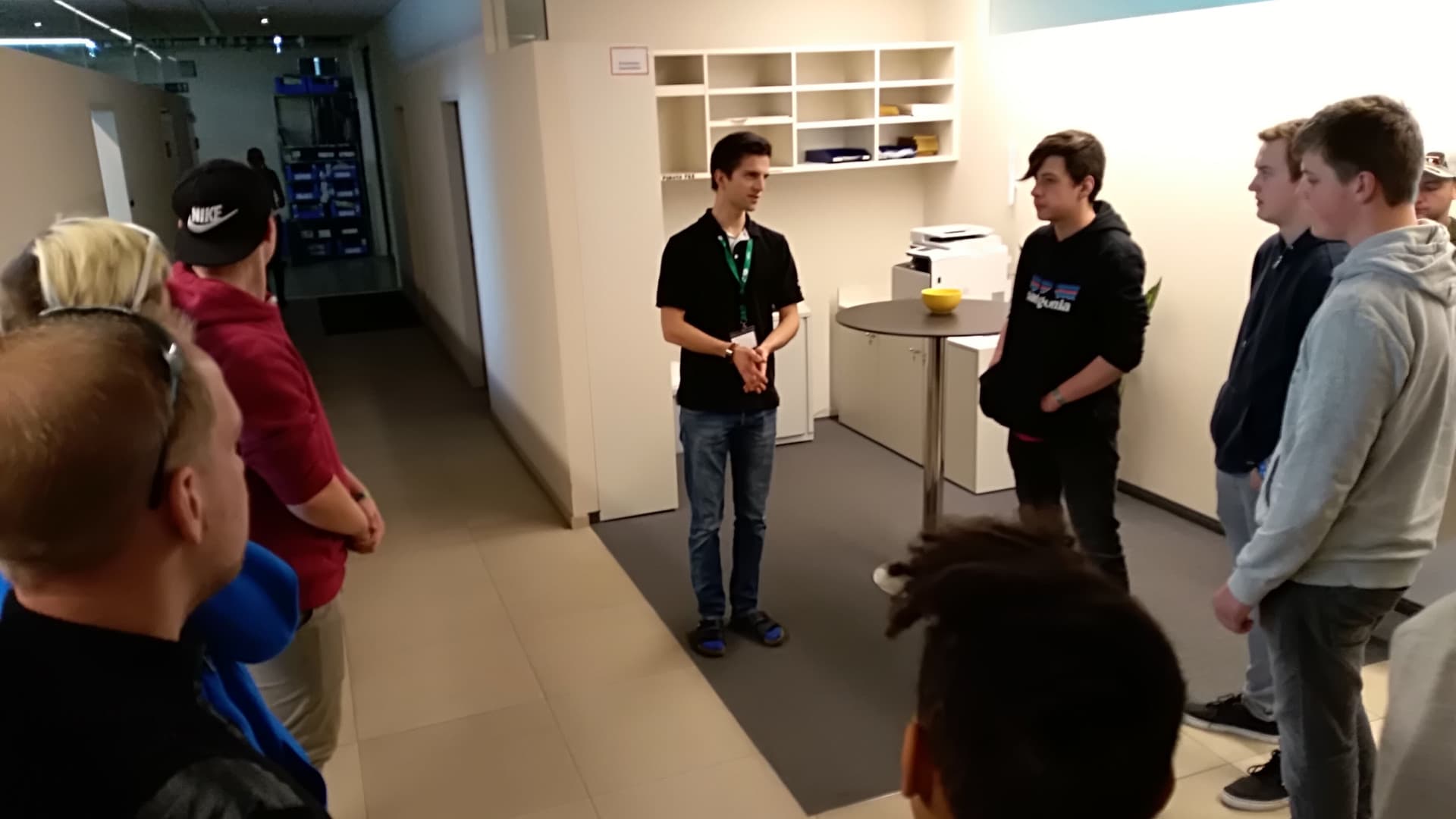 Our apprentices visiting din-Sicherheitstechnik in Linz