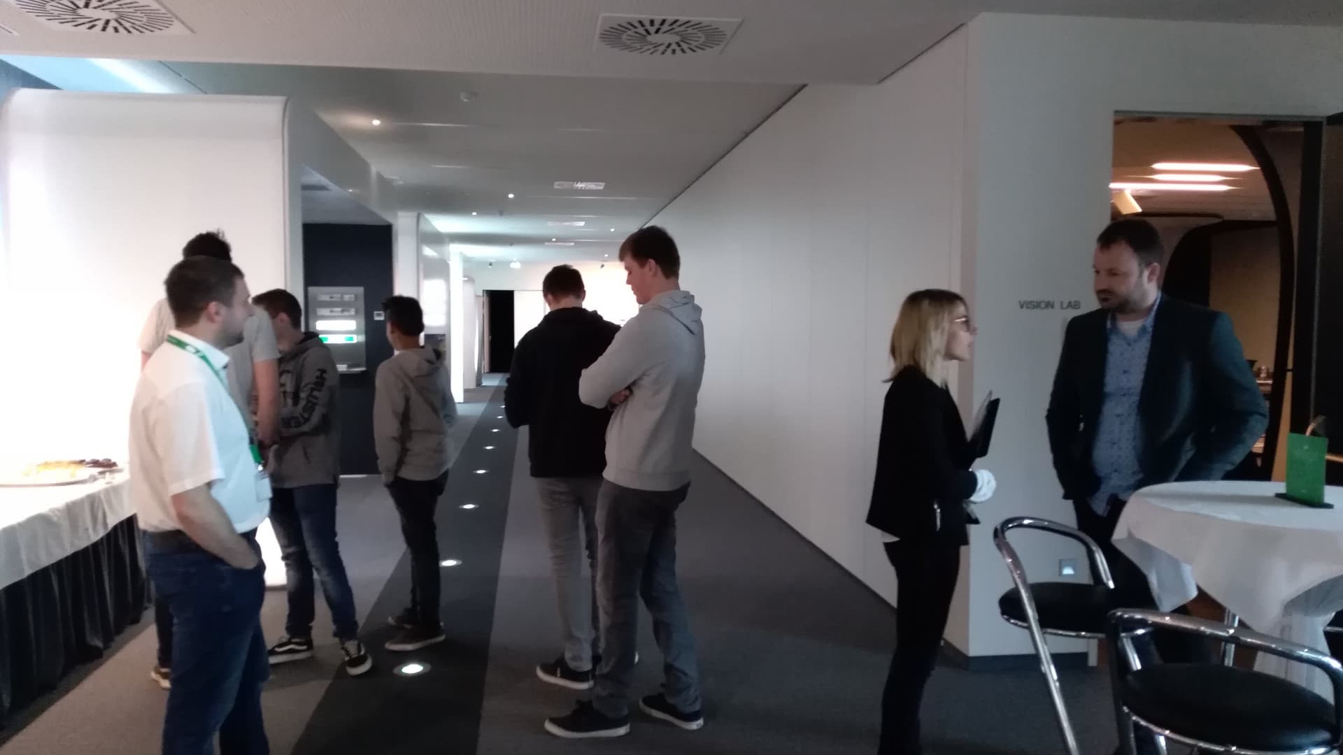 Our apprentices visiting din-Sicherheitstechnik in Linz