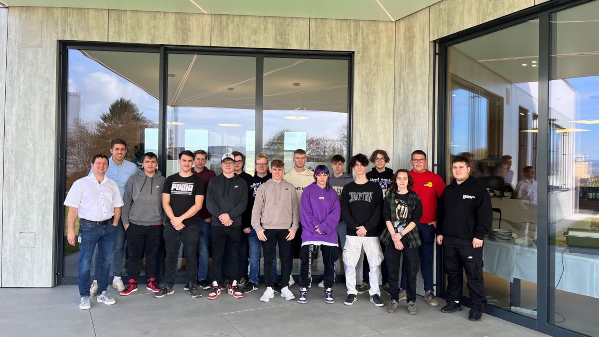 Our apprentices visiting din-Sicherheitstechnik in Loosdorf