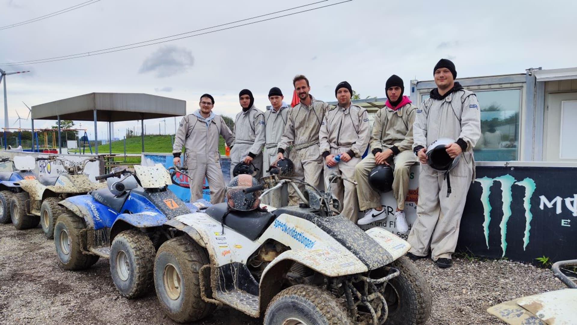 Our Parndorf team out and about together