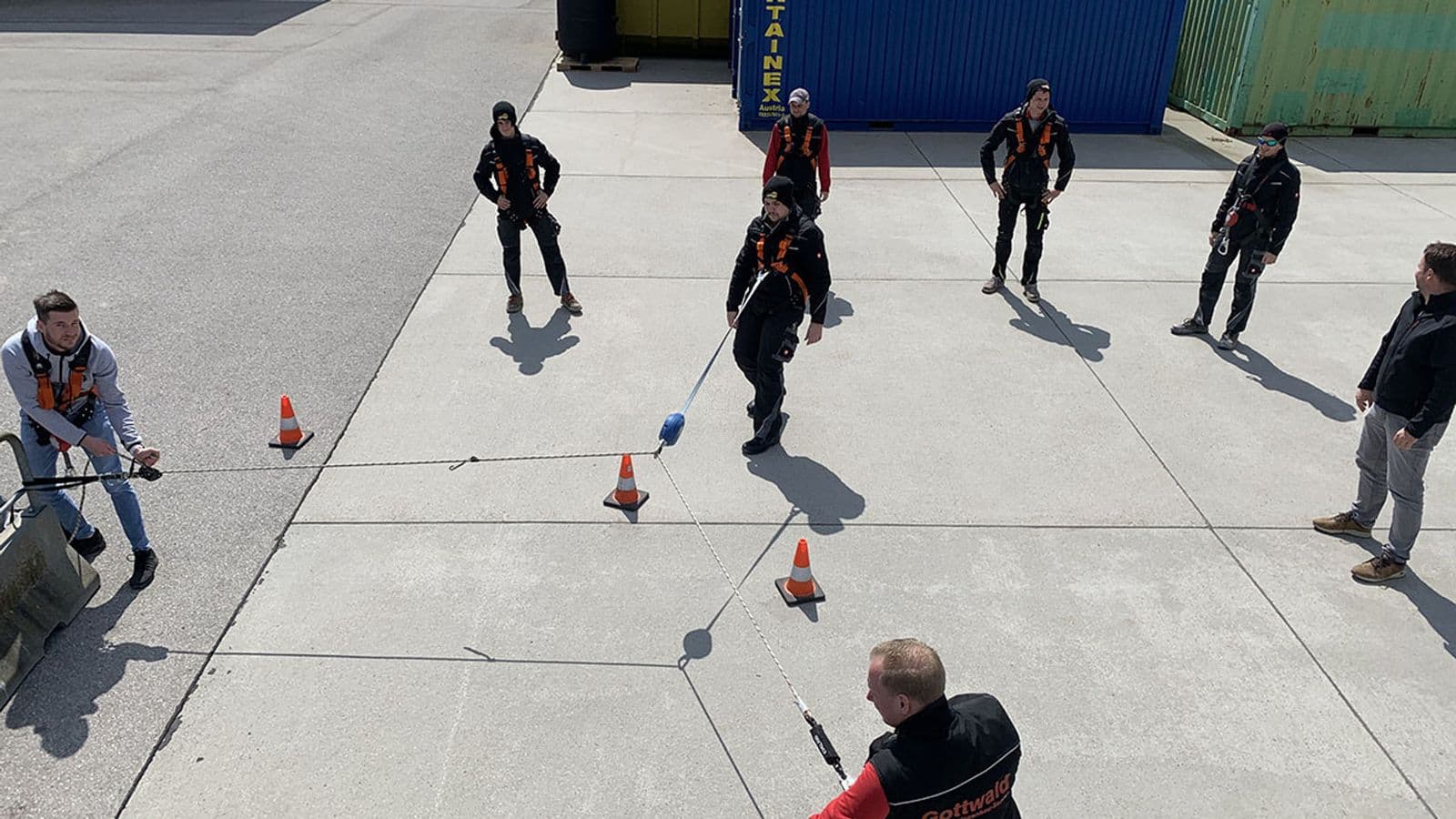 Further training at Gottwald
