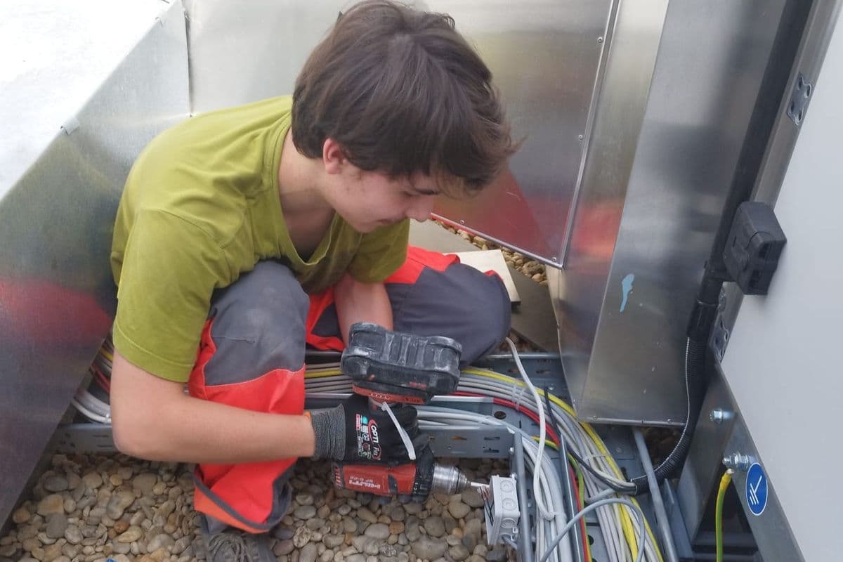 Summer, sun, electricity – a summer placement at Gottwald