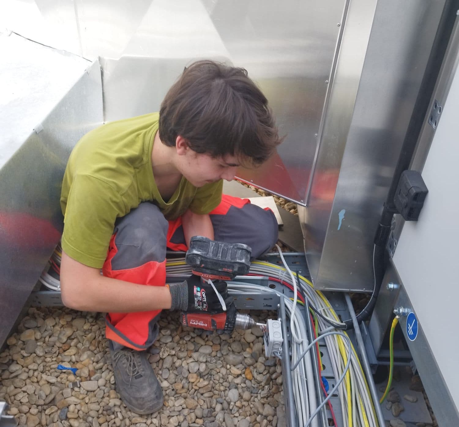 Summer, sun, electricity – a summer placement at Gottwald